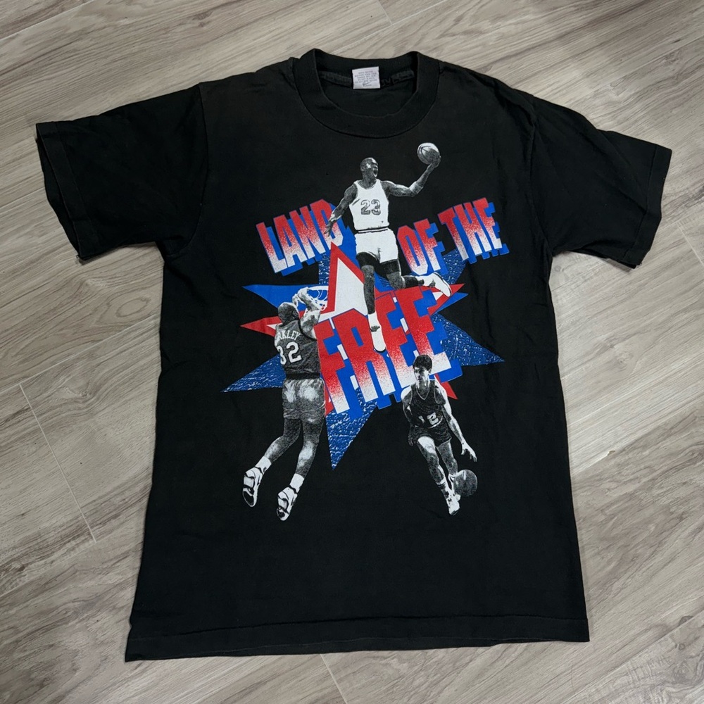 Vintage 90’s Nike Team USA Basketball T-Shirt Michael Jordan Small